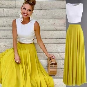 Chicwish white crop top